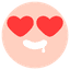 TikTok [drool] emoji - This TikTok emoji shows hunger, craving, or drooling over something