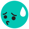 TikTok [embarrassed] emoji - Shy blush emoji