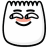 TikTok [hehe] emoji - Playful giggle emoji