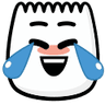 TikTok [laugh] emoji - Joyful laugh emoji
