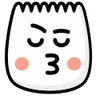TikTok [pride] emoji - Self-satisfied emoji