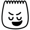 TikTok [proud] emoji - Pride smile emoji