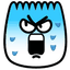 TikTok [shock] emoji - This TikTok emoji expresses surprise or being shocked