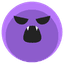 TikTok [shout] emoji - This TikTok emoji expresses shouting, loud reactions, or strong emphasis