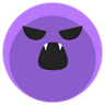 TikTok [shout] emoji - Loud yell emoji
