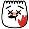 TikTok [slap] emoji - Playful hit emoji