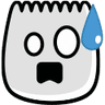 TikTok [stun] emoji - Stunned shock emoji