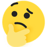 TikTok [thinking] emoji - Deep thought emoji
